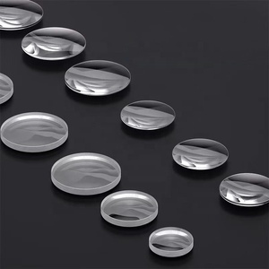 Personalizado JGS1 sílice fundida BK7 óptico transparente cristal de cuarzo biconvexo/bicóncavo/menisco lente cilíndrica - Product Image 4