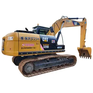 Good condition cat 320 excavator used CAT 320B 320BL 320C 320D 320DL 320D2GC Japan made crawler type excavator machinery