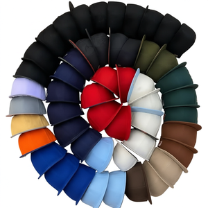 Custom 6 Panel Structured Acrylic Wool Blend Snapback Cap 3D Embroidery Logo <b>Mens</b> <b>Baseball</b> <b>Hat</b> - Product Image 1