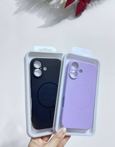 Guangzhou S25 Ultra Thin Liquid Silicone Phone Case Protector de cámara Ultra Magnetic Mobile Cover para <span class=keywords><strong>Samsung</strong></span> S24 Plus S25 Ultra - Product Image 2