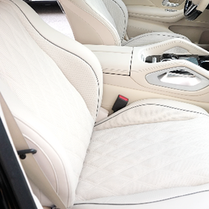 Fundas de Asiento Completas para GLE350 Coupé -- Gris Perla Plateado con Beige (Seis Plazas) - Product Image 3