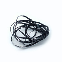 Breite 2mm Länge 100cm 7 Farben Metallisches Nymphen-Körpermaterial Flaches Polyester-Chenille Schimmerndes Fliegenbindematerial Fliegenfischen-Zubehör