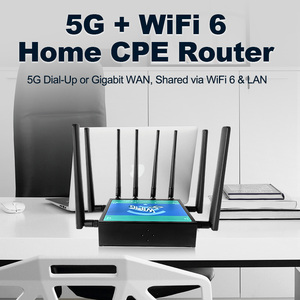 Bộ định tuyến 5G WiFi6, khe cắm <span class=keywords><strong>SIM</strong></span> kép, khe cắm <span class=keywords><strong>M2</strong></span>, modem CPE LTE Gigabit Mesh cho kết nối không dây tốc độ cao ổn định - Product Image 3