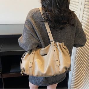 Sac fourre-tout vintage tendance pour femme, style coréen, grande capacité, collection automne-hiver 2026 - Product Image 5