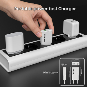 <span class=keywords><strong>Cargador</strong></span> KC GaN de 25 W, Tipo C, <span class=keywords><strong>Carga</strong></span> Rápida para Teléfonos Móviles, Adaptador de <span class=keywords><strong>Cargador</strong></span> Universal de Pared, <span class=keywords><strong>Cargador</strong></span> USB C de 25 W para <span class=keywords><strong>iPhone</strong></span> y Samsung - Product Image 5