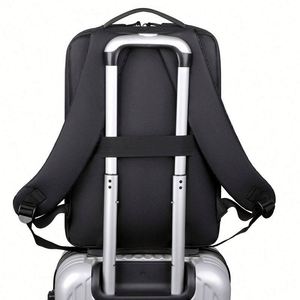 Custom Geometric Pattern Business <b>Backpacks</b> for Corporate Gifts Durable Professional Design Logo Printing for Employees Clients - Product Image 6