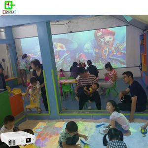 High Resolution Interactive Projection Mapping Kids <b>Magic</b> Painting Games Multiplayers Interaction Machine Children Drawing Wall - Product Image 6