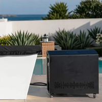 Baignoire à glace portable commerciale pour la récupération physique, système de refroidissement par eau, ensemble de refroidisseur pour compresseur extérieur, pompe, moteur