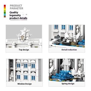 Modellino di Fontana, Architettura Monumentale Mondiale, Modello Personalizzato Raffinato, Kit Educativo Fai-da-Te in Plastica, Scala 1:12, Assemblato, Italia Roma - Product Image 3