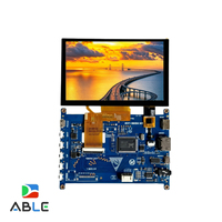 Módulo de Pantalla TFT Táctil Capacitiva HD MI de 5 Pulgadas, 800x480, 500 Cd/M2 para Raspberry Pi
