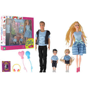 Muñeca de Moda Familiar con Accesorios - Product Image 1