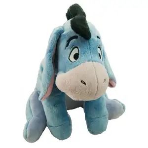 Large Grey Eeyore Plush Donkey Toy