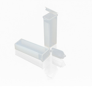 Caja de diapositivas transparentes Shengchuang Medical, juego de 5 piezas para almacenamiento y envío de patología - Product Image 1