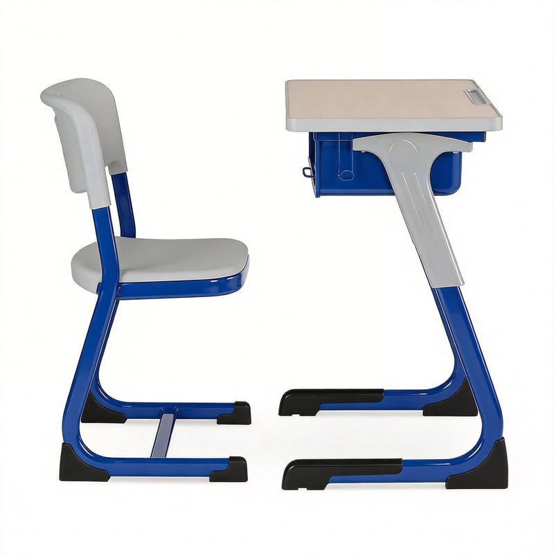 Modern Metal School Furniture Set Student