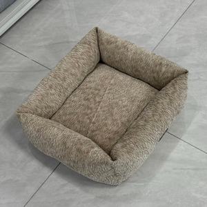 מיטת כלבים קטנה רכה מרגיעה, ניתנת לכביסה, עם תחתית נגד החלקה, מחממת ומעניקה נוחות לגורים - Product Image 3