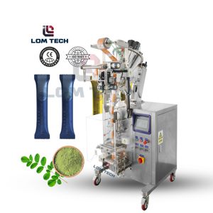 LOM, equipo de sellado de llenado Vertical versátil para proteína, cacao, grano de café, harina, leche, especias, máquina de envasado en polvo - Product Image 2