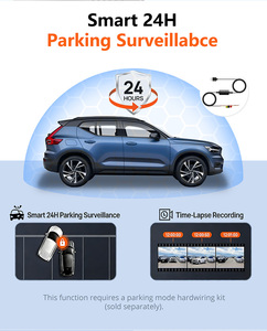 Caméra embarquée <span class=keywords><strong>M310</strong></span> Pro avec résolution 3K, capteur G 3D à trois axes, enregistrement, vision nocturne, WiFi 360 °   Caméra de tableau de bord rotative pour voiture - Product Image 6