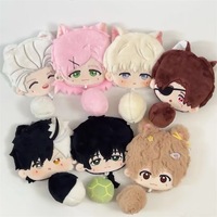 Porte-monnaie en peluche personnalisé en forme de carillon éolien, jouets en peluche de personnages d'anime, sac en peluche, pochette zippée, cadeau pour les fans d'anime, OEM personnalisé