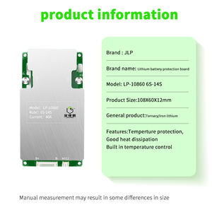 JLP 7S 8S 20A 30A 40A 24V BMS batterie au lithium lifepo4 avec <span class=keywords><strong>balance</strong></span> pour lampadaire solaire panneau de <span class=keywords><strong>protection</strong></span> de vélo électrique - Product Image 2