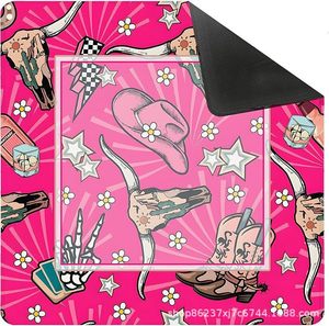 Tapete <span class=keywords><strong>de</strong></span> Mahjong Plegable Moderno <span class=keywords><strong>de</strong></span> Lujo Americano, con Estampado Veraniego, Impermeable, Antideslizante, Silencioso y Portátil - Product Image 6