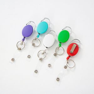 Portacredenciales Retráctil Colorido con Clip para Oficina, Escuela, Trabajo, Seguridad, Hospital, Enfermeras, Fácil Acceso y Duradero - Product Image 4