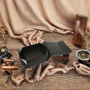 Caja de Regalo de Papel Rígido con Logotipo Personalizado, Caja de Embalaje de Cartón Plegable para Champán, Vino, Velas, Marcos de Fotos - Product Image 3