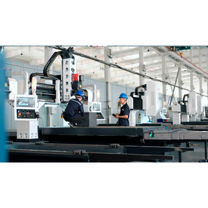 Fresatrice a portale a Gantry CNC a 3 assi ad alta velocità BT50 mandrino conico resistente categoria di prodotti Premium ad alta precisione - Product Image 2