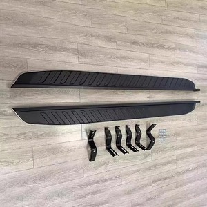 XLY di lusso nero <span class=keywords><strong>in</strong></span> lega di <span class=keywords><strong>alluminio</strong></span> pedali laterali e pedana <span class=keywords><strong>in</strong></span> acciaio per 2015 + Ford Ranger T6-T9 Raptor - Product Image 2