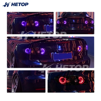HETOP pour Mazda 6 : Feux arrière transparents améliorés 2003-2015, lampe de voiture RGB personnalisée spéciale, feux arrière dynamiques colorés, feux de jour (DRL)