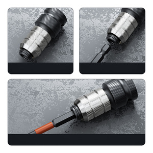 1/2 inç kare için 1/4 inç Hex cırcır soket darbe anahtarı lokma seti adaptörü anahtarı sürücü dönüştürücü hızlı bırakma araçları - Product Image 6