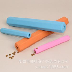 Juguete hexagonal para mascotas, juguete para masticar, cuidado dental medio para perros, juguete para ocultar golosinas - Product Image 2