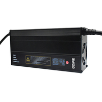 Chargeur de batterie rapide CE 12V 24V 36V 48V 60V 72V 84V 1500W 15A-40A avec affichage LED pour trottinette électrique haute puissance, moto, voiturette de golf