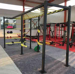 Multi gimnasio equipo de ejercicio/multifuncional Cruz plataformas/Crossfit Rack