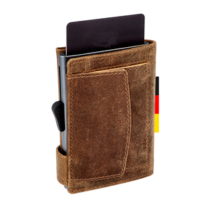 Male Female Minimalist Multi-function Credit Card Box Rfid Blocking Anti-theft Anti-degaussing Pop Up Card Holder Wallet