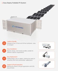 Dễ dàng triển khai hệ thống PV silicon đơn tinh thể có thể gập lại 20kW với OEM/tùy chỉnh - Product Image 2
