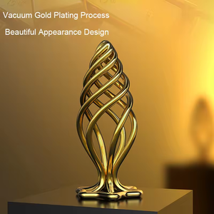 Bon prix de haute qualité creux spirale métal godemichet Anal jouets sexuels Anal globulaire produits pour adultes pour femmes et hommes Juguetes Sexuales - Product Image 4