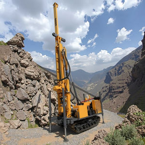 เครื่องเจาะบ่อน้ำหมุนนิวเมติกขับเคลื่อนด้วยเครื่องยนต์ดีเซลเครื่องจักรผลิตจากโรงงานโดยตรงเครื่องเจาะบ่อน้ำลึกแบบ Max.300m ใหม่ - Product Image 5