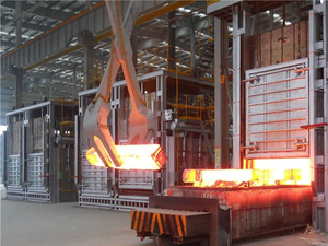 Four <span class=keywords><strong>à</strong></span> foyer <span class=keywords><strong>à</strong></span> chariot hydraulique <span class=keywords><strong>à</strong></span> gaz, direct usine, pour le traitement thermique de grandes bagues forgées, chambre personnalisée - Product Image 4