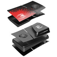 Nouvelle façade d'araignée pour ps5 slim Console anti-rayures remplacement peau couverture coque étui pour Playstation 5 slim DE/disque
