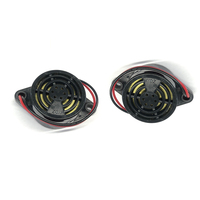 Kit de buzzer électronique actif piézoélectrique d'alarme industrielle DC 3-24V HYT-3015A, bip continu 3100Hz 30x15mm, certifié CQC/VDE, blanc
