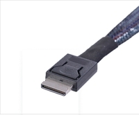 Cable Oculink SFF-8611 4i Mini SAS de 0.5m/0.8m para Transferencia de Datos, Cable de Servidor con Cubierta de Cobre Puro, Nylon, TPE y PVC, Trenzado de Plástico Tipo USB