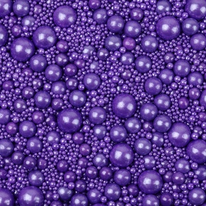 ซันไชน์ น้ำตาลโรยตกแต่งเค้กและไอศกรีม 9 สี ขนาดผสม 2 มม.-14 มม. รสหวาน เนื้อแน่น - Product Image 3