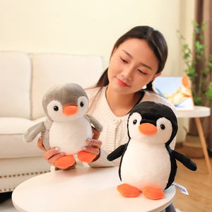 Diseño personalizado niños regalo 10 ''lindo pingüino ponderado Animal de peluche y juguete de peluche Animal de peluche juguetes al por mayor - Product Image 5