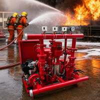 Pompe à incendie personnalisée à protection contre les surintensités, haute efficacité, grand débit (GPM), ensemble de pompe à incendie, pompe à eau, ensemble de pompe pour lutte contre l'incendie