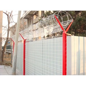 Cercado de aeropuerto de malla de alambre soldado Cercado de prisión de acero antirrobo y anticorte Categoría de producto Enrejado y puertas - Product Image 5