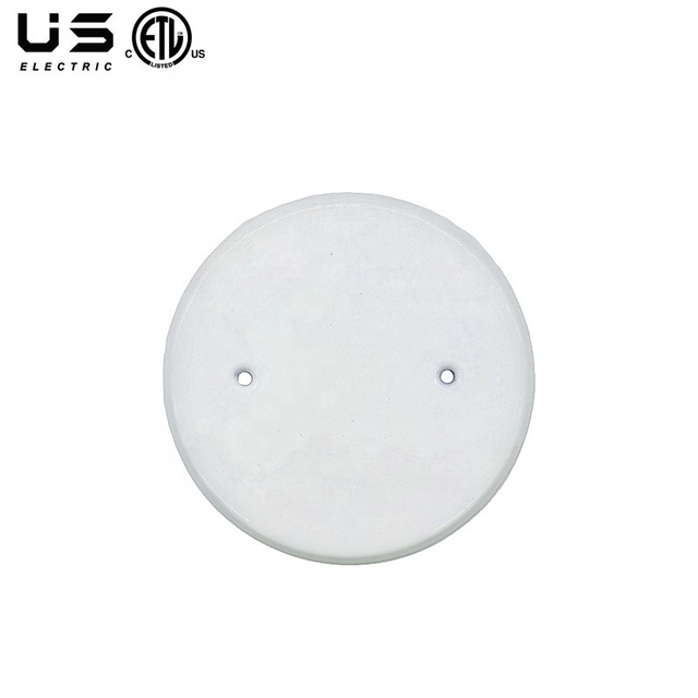 5 Inch Metal Ceiling Outlet Cover Plates Blank Round Octagon Junction Box Cover Electronic Instrument Enclosures