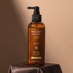 Tonique capillaire AVCA anti-chute à la levure de bière, biotine et caféine, formule légère et rafraîchissante pour la croissance des cheveux, 200 ml - Product Image 2