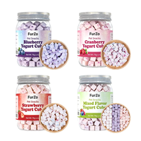 OEM/ODM Personnalisé : Friandises pour chiens et chats, aliments pour animaux de compagnie, 70g, en cubes de yaourt lyophilisé 100% pur, aux fruits mélangés