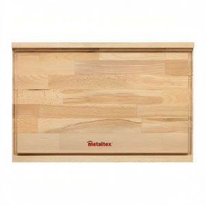 เขียงเมทัลเท็กซ์ 55x35x2 ซม. ทำจากไม้บีช สำหรับเตรียมอาหาร - Product Image 2