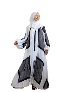 Dubai Abaya Muslim women print Islamic national dress Abaya Muslim women dress casual dresses